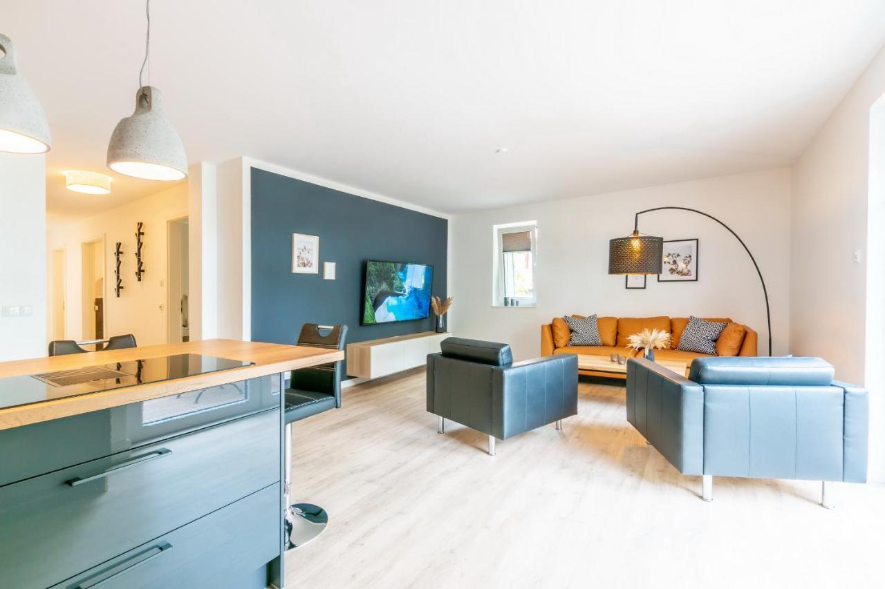 Strandvilla Meeresblick Wohnung 01 ボルテンハーゲン エクステリア 写真