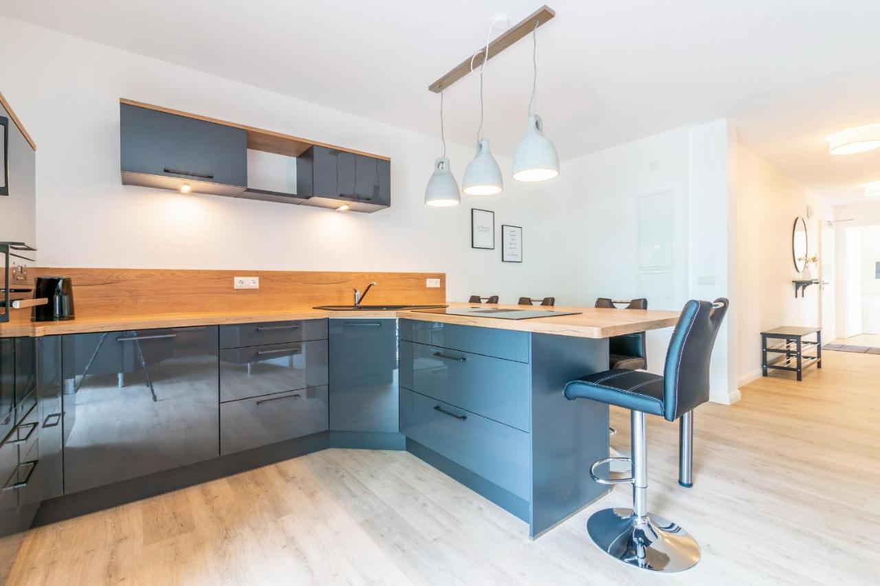 Strandvilla Meeresblick Wohnung 01 ボルテンハーゲン エクステリア 写真